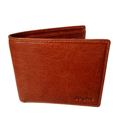 Boston Genuine Leather Waxy Men Tan Billfold Wallet - WeMe