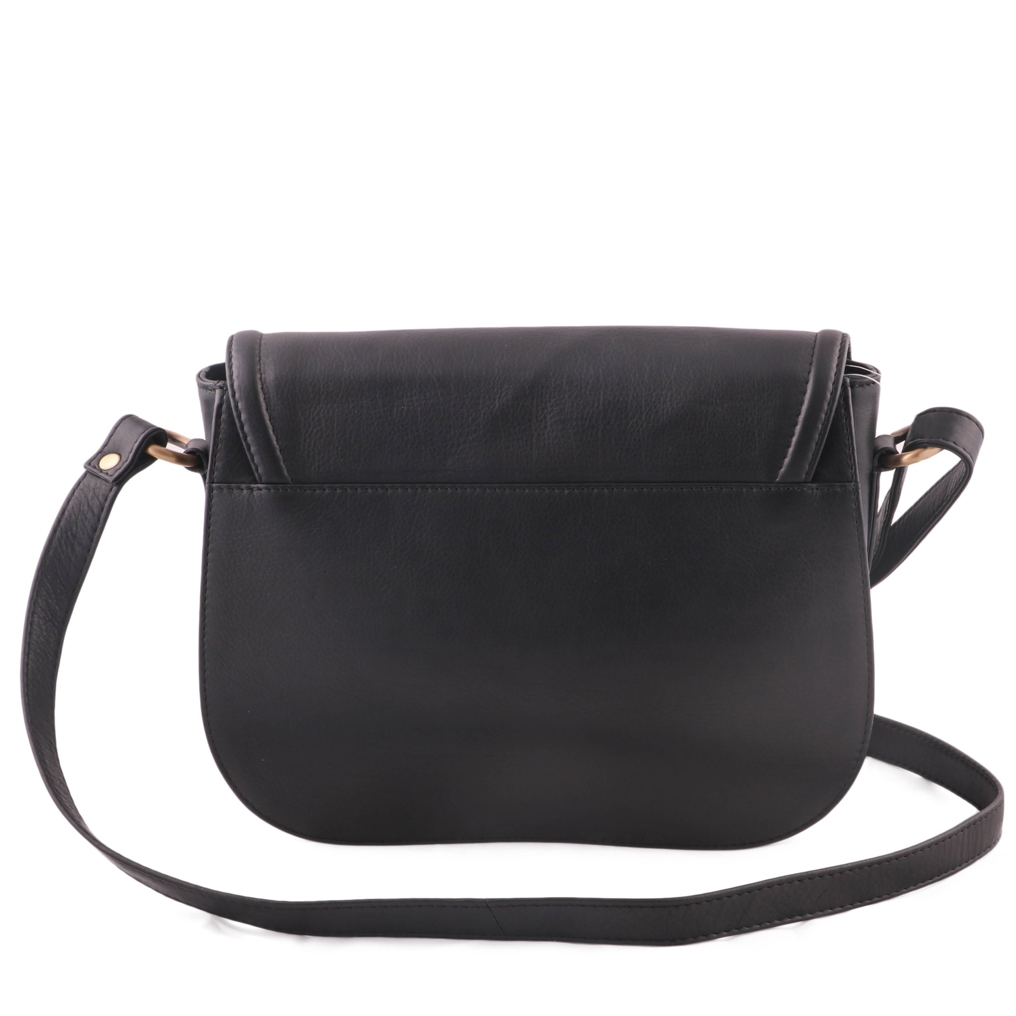Genuine Leather Women Black Pop Hop Shoulder Bag | Designer Accessory ...
